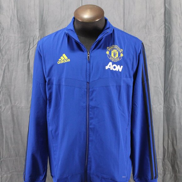 Manchester United Jacket - 2019 Training Track Jacket - Men's Large - Picture 1 of 7